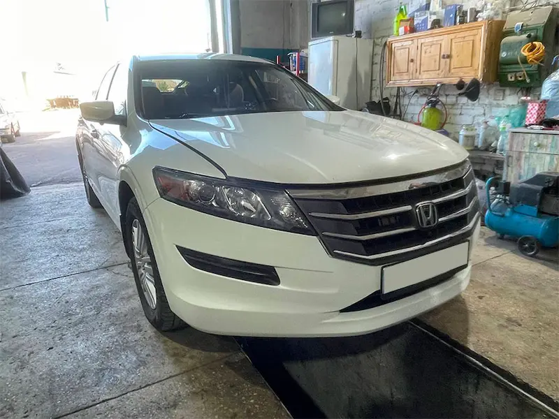 Встановлення ГБО на Honda Crosstour у Запоріжжі загальний вигляд